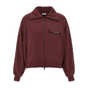브루넬로 쿠치넬리 트레이닝 상의 MH827SN706C7235 Red