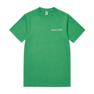 [스포티앤리치 SPORTY&RICH] TS853VE 공용 반팔티