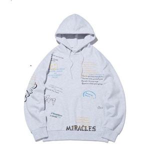 인터크루 HC10 프린트 남여공영 후드티셔츠 ITX1TH01A