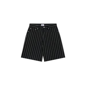 오베이 데님 숏팬츠 172100094 BKM BLACK MULTI