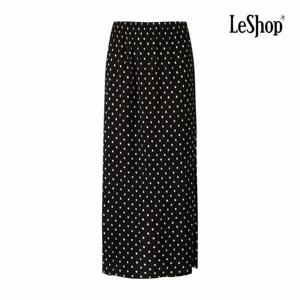 [르샵] 도트 패턴 플리츠 롱 스커트 (BP7SK015A)