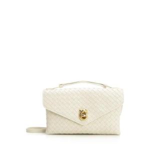 BOTTEGA VENETA 보테가 베네타 KNOT LOCK 화이트 크로스백 2170561