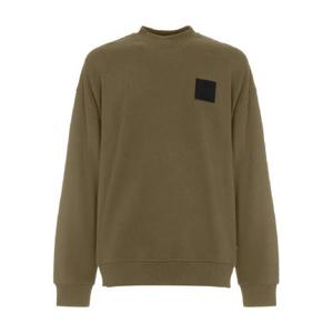 25 FW 저스트 카발리 logo plaque sweatshirt 79OAIT05CF500 TP441509235
