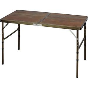 캡틴스태그 UC-0571 [비스트로 폴딩 테이블 120×60 높이 4단계 조절 첨부]
