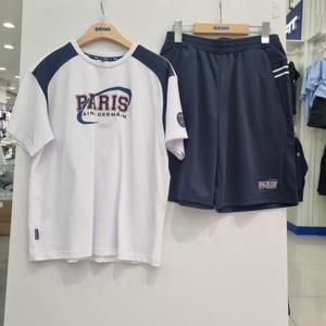 [에스핏]PSG어깨배색5부세트TR SJZ304MKTR77_GN