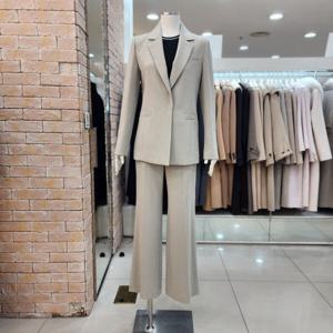 [JJ JIGOTT]JJ지고트 H라인 테일러드 재킷 GM3A0JK13_DG
