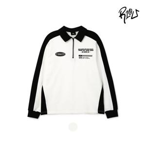 [레노마키즈][충주모다]주니어 카라배색반집업티셔츠(R2418T153)