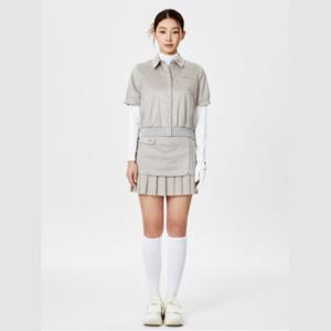 [와이드앵글]CO 스웨이드 랩 플리츠 큐롯 L WWU24Q71GE