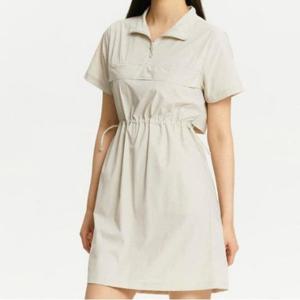 뉴발란스 원피스 IST 여성 프로즌 우븐 스트레치 카라형 반팔 원피스 NBNKE3W61235