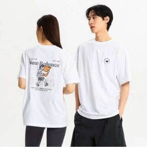뉴발란스 티셔츠 IST 공용 NB Boy 트래블 반팔티 오버핏 NBNEE2151310