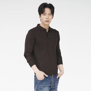 브라운 소프트 카라멜 카라 니트 스웨터.GWT21442