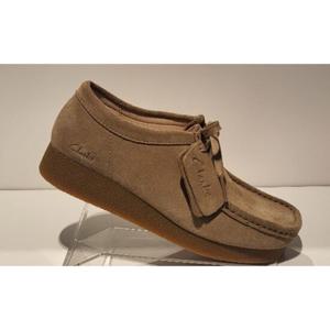 금강제화 랜드로바 CLAOXC3635WF3 클락스 여성 왈라비 Wallabee EVOsh Black suede