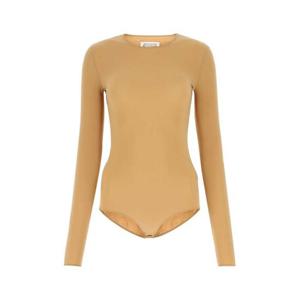 메종 마르지엘라 여성 베이지 Stretch 나일론 바디수트 S51NA0056S20518 131