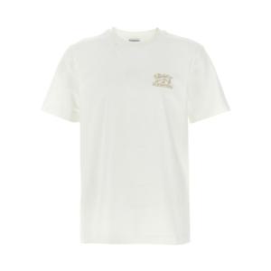 버버리 반팔 티셔츠 8101901CHALK White