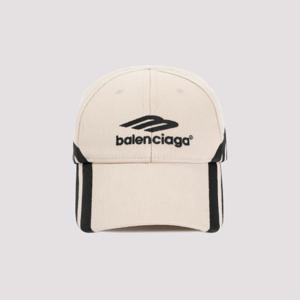 발렌시아가 모자 766860410B29460 LIGHT BEIGE BLACK DOM