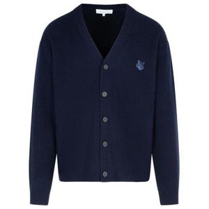 메종키츠네 가디건 NM00501KT1093 P476 Navy