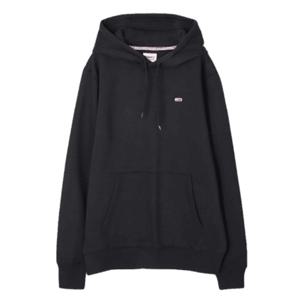 타미힐피거 후드 티셔츠 TDM09593 001 Black