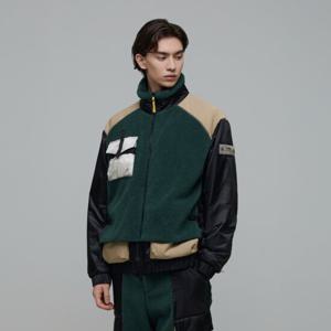 내셔널지오그래픽 N244MFJ150 필름메이커 나이트 슛 플리스 블록 자켓 KHAKI