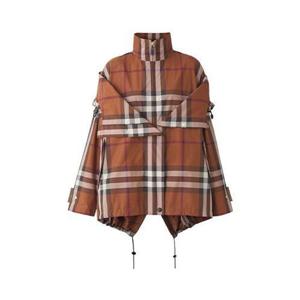 버버리 트렌치 코트 8057318 Free Dark Birch Brown