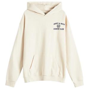 스포티앤리치 후드 티셔츠 WS066S409VC CREAM NAVY DOM