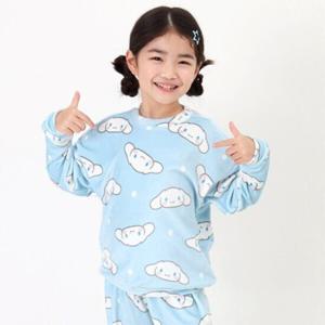 [레노마 이너웨어]시나모롤 아동 밍크스판 상하세트BL 0E3EU6323