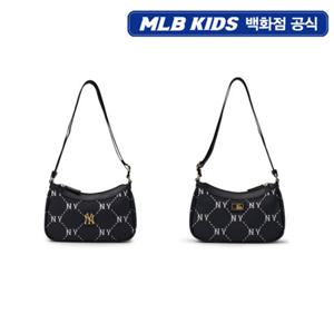 [MLB키즈PG] 다이아 모노그램 JQD 미니 호보백 (7ACRMD15N-50BKS)
