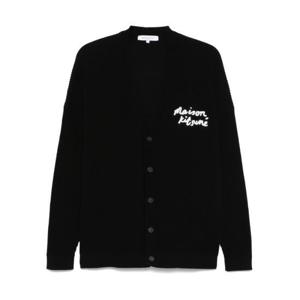 메종키츠네 니트웨어 OM00505KT1126 BLACK