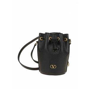 [VALENTINO] 여성 크로스 바디 백 미니 버킷 WP0AJ2SNP0NO 블랙 /8