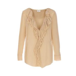 생로랑 블라우스 820973Y3K459520 Beige