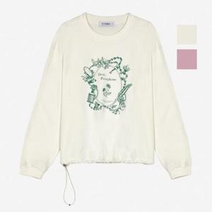 뱅뱅 HC07 봄 여성 밑단 스트링 긴팔 티셔츠 CTL105