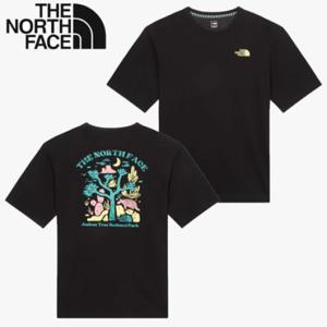 노스페이스 NT7UR51A 남여공용 에버그린 반팔 라운드 티셔츠 1 KR