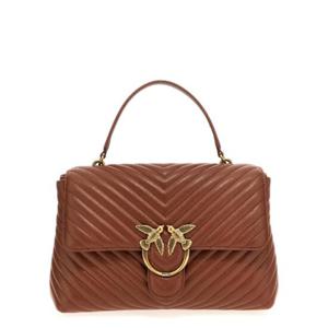 PINKO 39빅레이디 러브백 퍼프 셰브론39 핸드백 100042A0GKL84Q