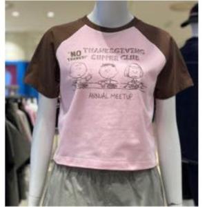 클라이드앤 HC03 여성 스누피 라글란 FPBTS887F