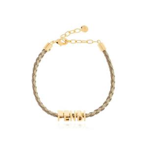 Fendi 펜디그래피 로고 레터링 팔찌 8AK963AT9Z F1MNBOSTORTORAREALSAGE TP936633185