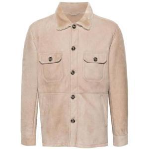 25 FW 바르바 가죽 재킷 CAMICIA43700 TP432298491