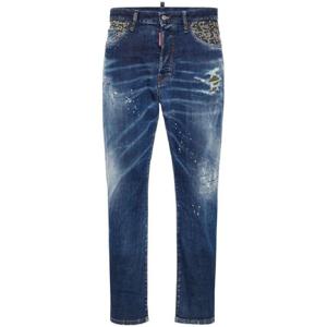 25 FW 디스퀘어드2 디스트레스드 스트레이트 진 S74LB1644S30342 TP432470487