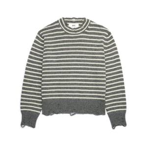 25 FW 아미 파리스 스트라이프 울 스웨터 H23UKS027KN0017 TP432557575