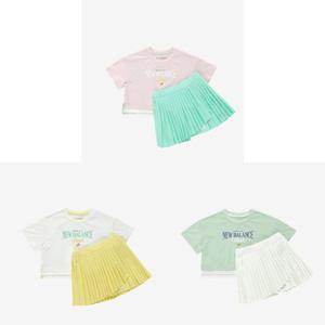 뉴발란스키즈트레이닝세트 PQC NK9YE3604G-25 Fruit Pack 여이 치마 세트 3종 택1