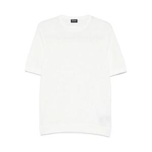 에르메네질도제냐 반팔 티셔츠 RUFC25A9C10N01 White
