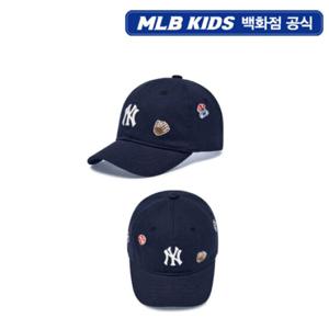 [MLB키즈PG] 베이스볼 패턴 볼캡 (7ACPB015N-50NYS)