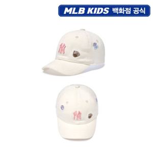 [MLB키즈PG] 베이스볼 패턴 볼캡 (7ACPB015N-50CRS)