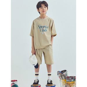 [탑텐키즈]MKF2IP1012 남아) 반팔 피스테 우븐 셋업