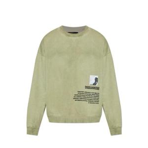 Dsquared2 로고 프린트 크루넥 스웨트셔츠 S74GU0859S25599 707 TP935028323