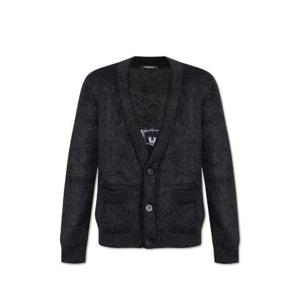 Balmain 로고 디테일 V 넥 가디건 BH0KL003KF38 EAB TP934828152