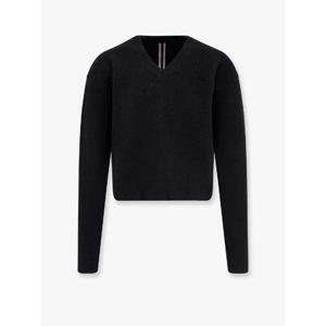 RICK OWENS Tommy V neck alpaca blend sweater RU02E1650