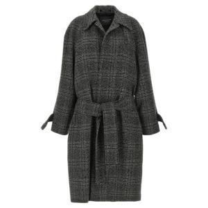 발렌시아가 코트 838934TSU201269 Black