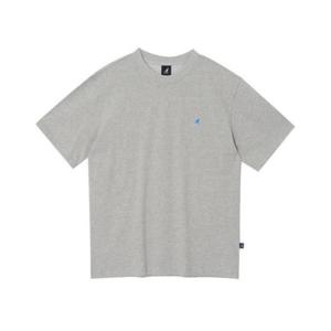 캉골반팔티 CQK KREC-ST27680MY 테이핑 아트워크 티셔츠 2768 멜란지그레이