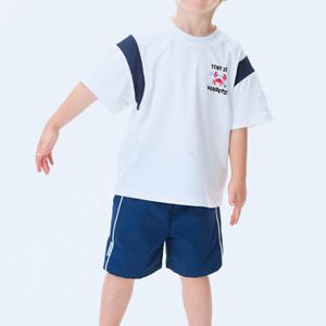 [뉴발란스]뉴발란스 키즈 바시티 티셔츠 반팔셋업 NK9YF2903U-10