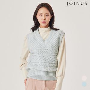[조이너스] 브이넥꽈배기펀칭베스트_JCCS0-WSV010