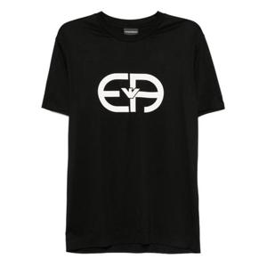 엠포리오 아르마니 반팔 티셔츠 8N1TF6 1JUVZUC001 Black